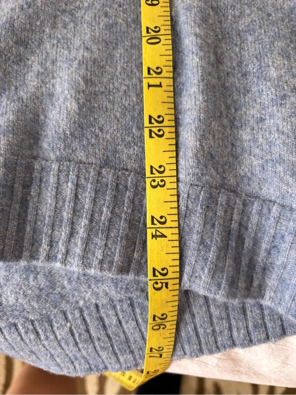 J.Crew Turtleneck Sweater Supersoft Yarn Wool Alpaca M Baby Blue Career Academia